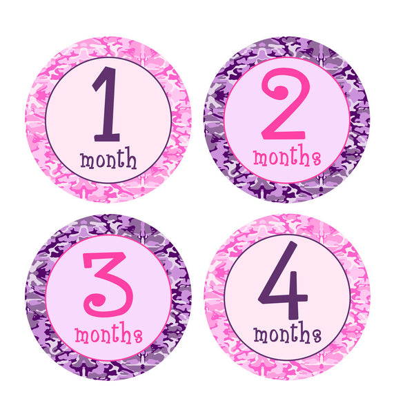Spring Time Baby Month Stickers – INKtropolis