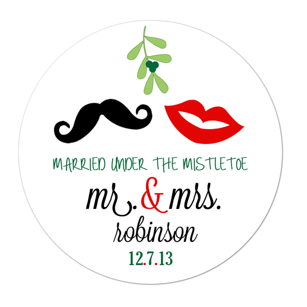 Custom Wedding Stickers