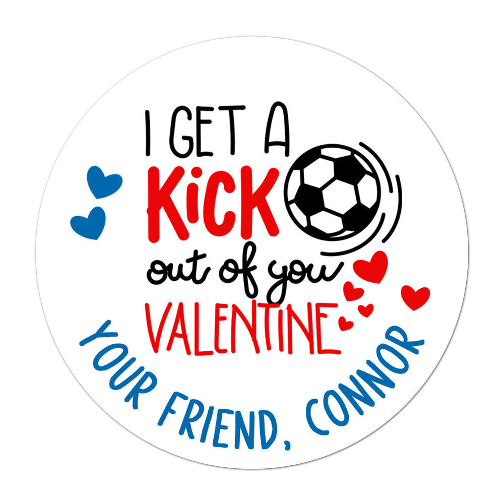 Soccer Sticker Personalized